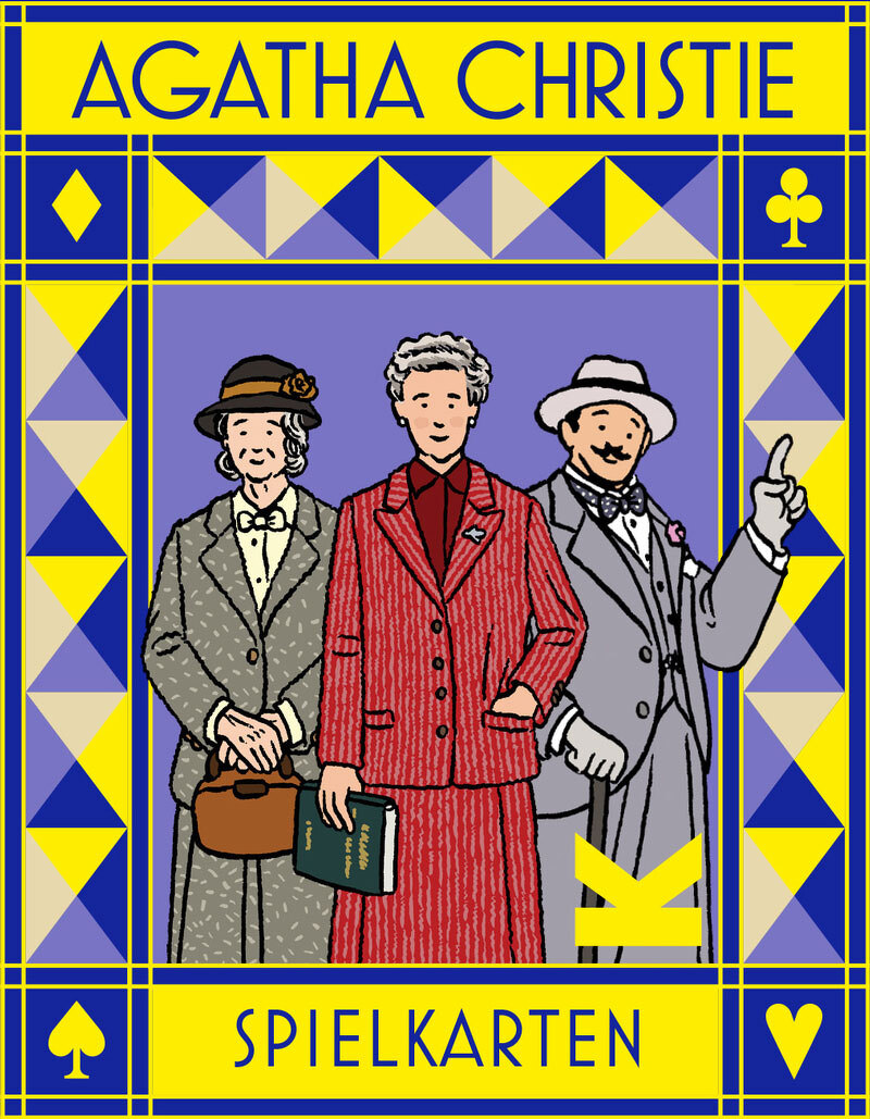 Agatha Christie Spielkarten von Laurence King